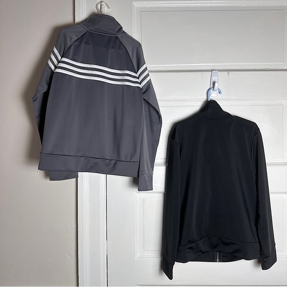 Adidas Boys Track Jackets Full Zip Bundle of 2 Small Athletic Streetwear - Picture 14 of 17